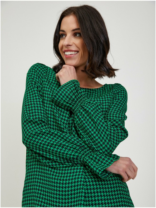 Orsay Zelena ženska bluza s uzorkom ORSAY