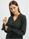 Orsay Crna ženska bluza s uzorkom ORSAY