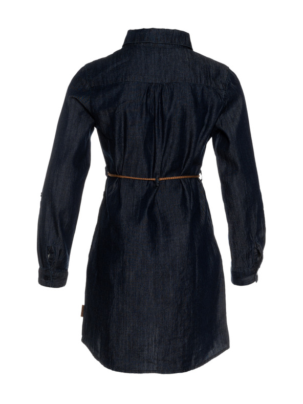 Sam 73 Tamno plave djevojačke košuljaste haljine SAM 73