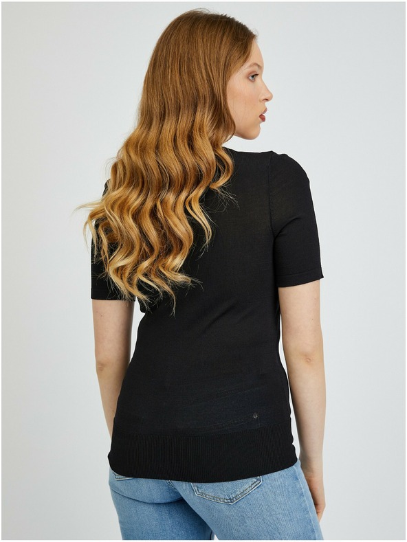Orsay Crna ženska pletena majica ORSAY