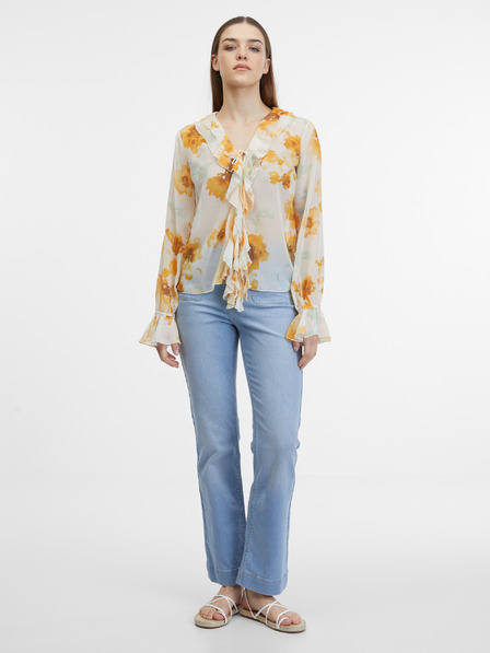 Orsay Bijela ženska cvjetna bluza ORSAY