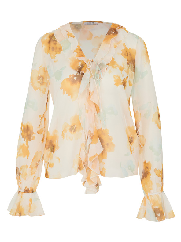 Orsay Bijela ženska cvjetna bluza ORSAY