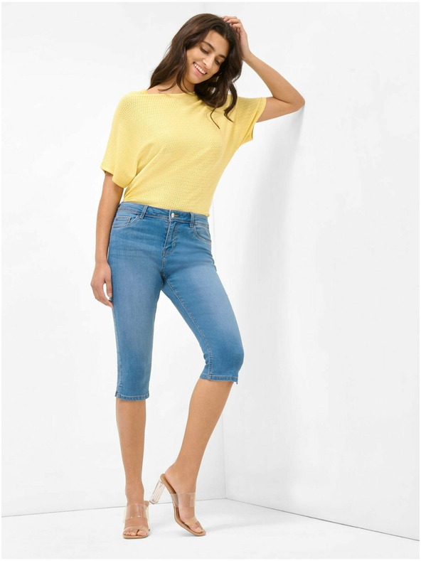 Orsay Plave kratke hlače od trapera tričetvrt dužine ORSAY