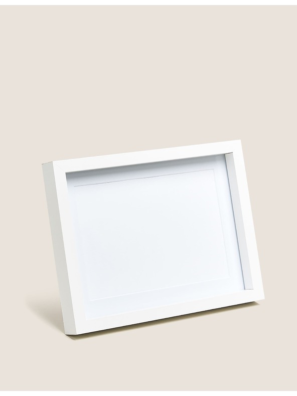 Marks & Spencer Drveni okvir za fotografije 13 x 18 cm Marks & Spencer bijela