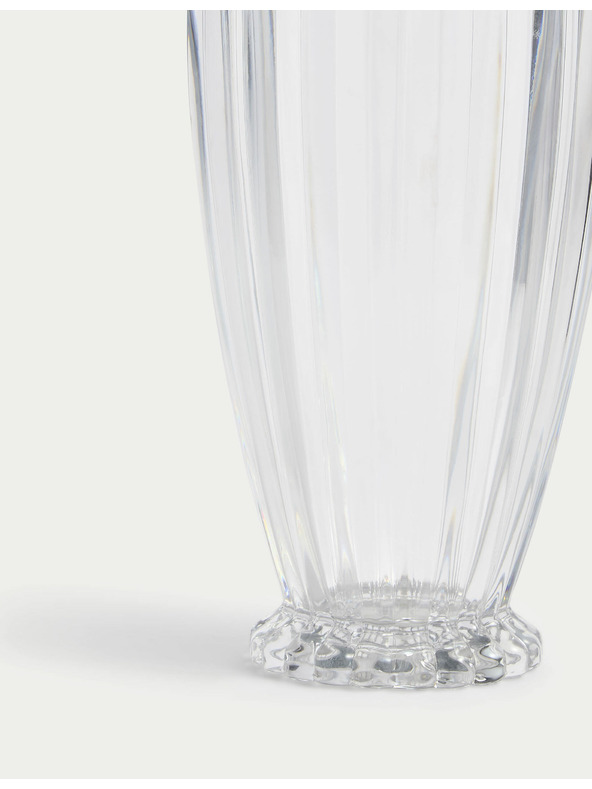 Marks & Spencer Marks & Spencer bež sužena staklena vaza