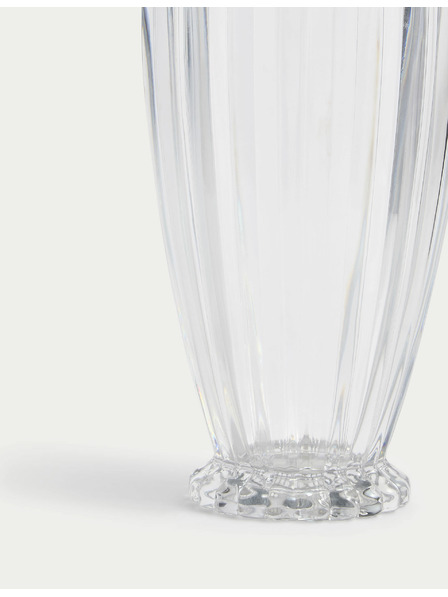 Marks & Spencer Marks & Spencer bež sužena staklena vaza