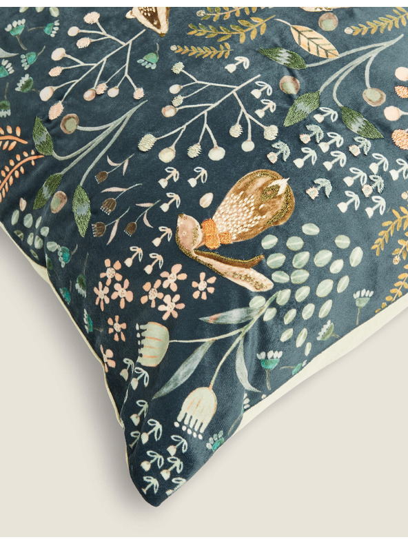 Marks & Spencer Vez jastučić sa šumskim motivom Marks & Spencer mornarsko plava