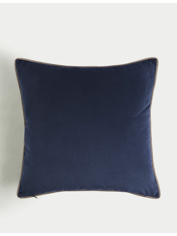 Marks & Spencer Baršunasti ukrašeni jastuk s motivom ptice Marks & Spencer mornarsko plava