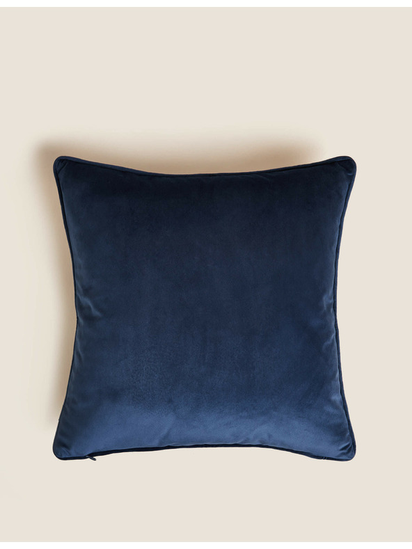 Marks & Spencer Baršunasti jastuk s pticama Marks & Spencer mornarsko plava