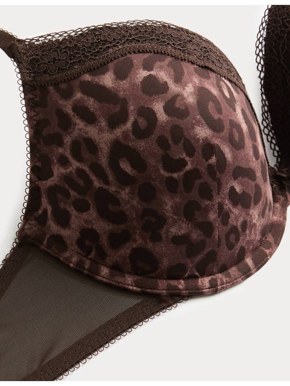 Marks & Spencer Čipkasti push-up dekoltni grudnjak Jasmine sa žicama, (vel. A–E) Marks & Spencer smeđa