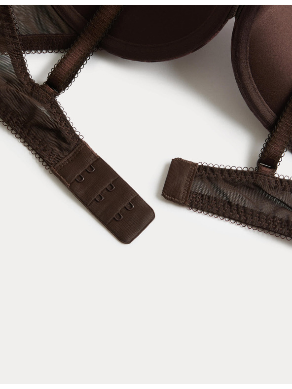 Marks & Spencer Čipkasti push-up dekoltni grudnjak Jasmine sa žicama, (vel. A–E) Marks & Spencer smeđa