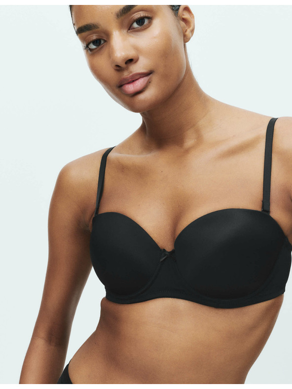 Marks & Spencer Podstavljeni grudnjak, više načina nošenja, veličina A-E, 2 kom Marks & Spencer crni