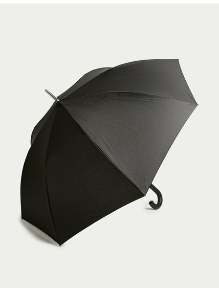 Marks & Spencer Marks & Spencer veliki reciklirani poliester Windtech™ kišobran, crni