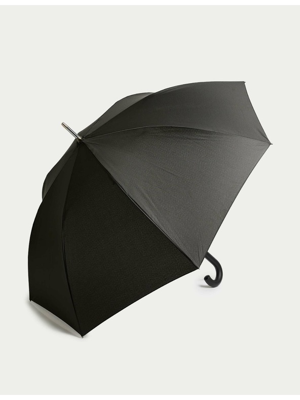 Marks & Spencer Marks & Spencer veliki reciklirani poliester Windtech™ kišobran, crni
