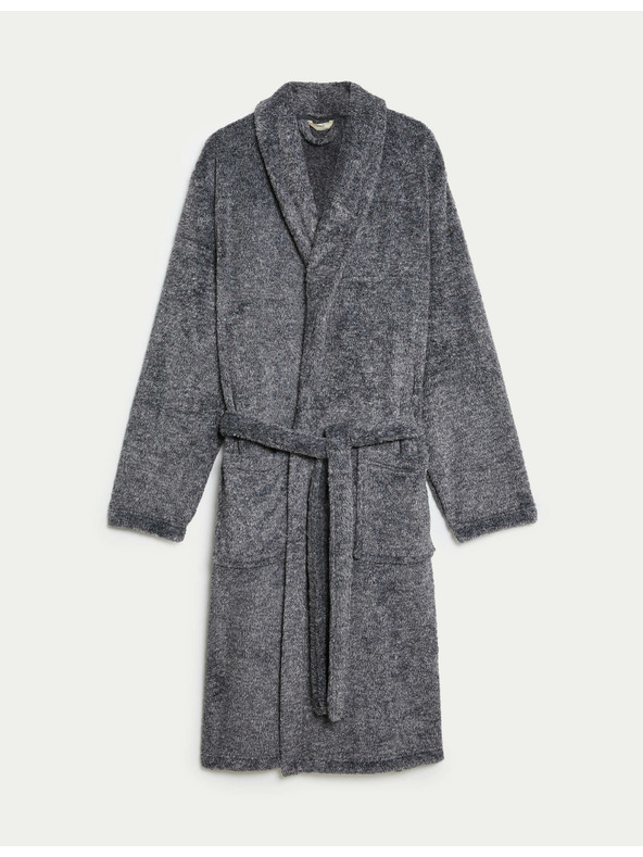 Marks & Spencer Flisasti ogrtač Supersoft Marks & Spencer siva