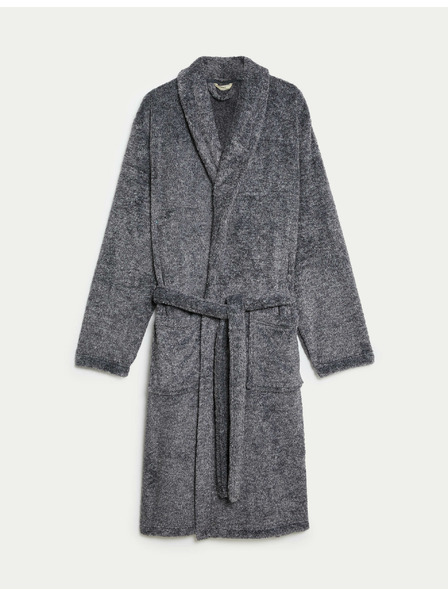 Marks & Spencer Flisasti ogrtač Supersoft Marks & Spencer siva