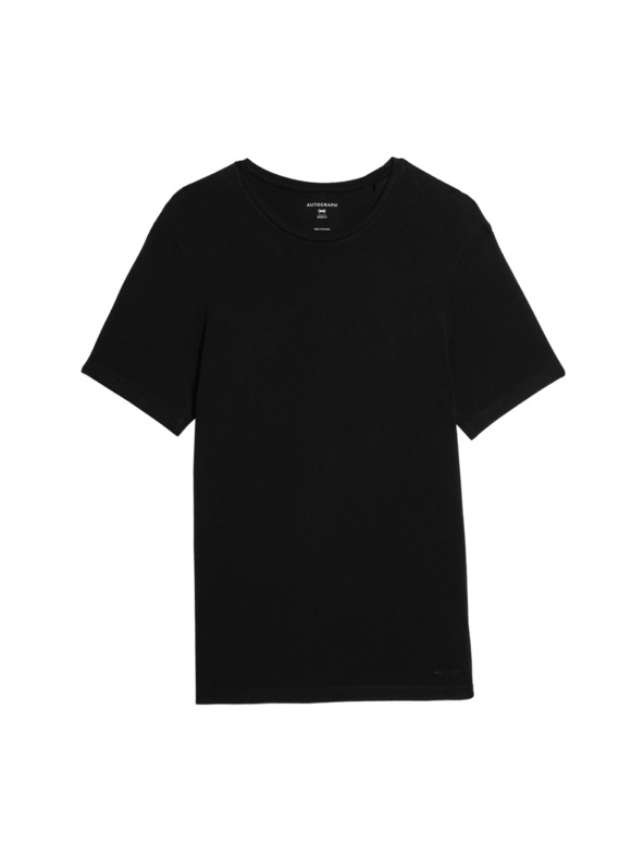 Marks & Spencer Majica na bretele od pamučne smjese Supima® Marks & Spencer crna