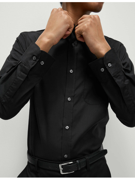 Marks & Spencer Uska košulja dugih rukava 3 pakiranja Marks & Spencer crna