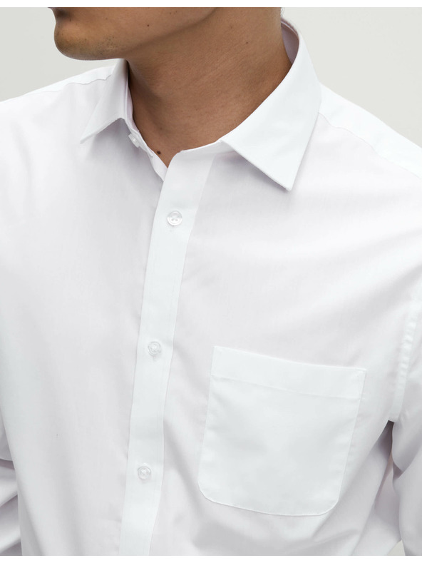 Marks & Spencer Košulja dugih rukava, normalan kroj, set 3 kom Marks & Spencer bijela