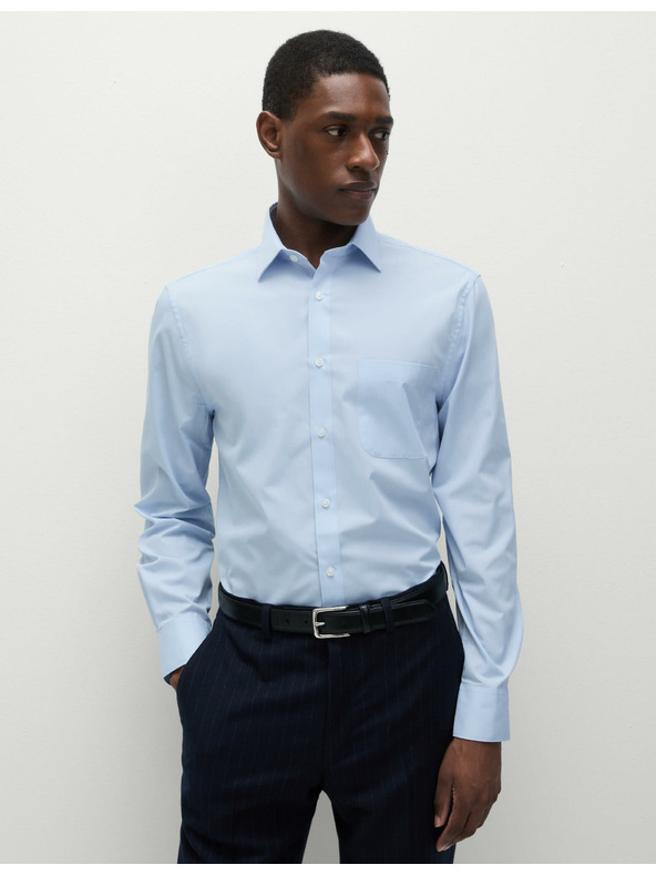 Marks & Spencer Košulja uskog kroja od pamučne mješavine, 3 kom Marks & Spencer plava