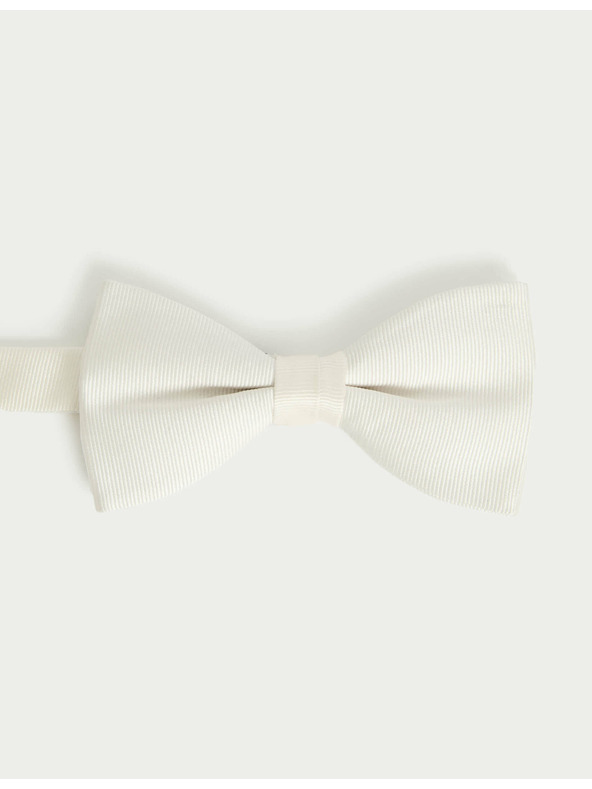 Marks & Spencer Leptir mašna s uzorkom Marks & Spencer krem