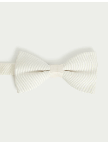 Marks & Spencer Leptir mašna s uzorkom Marks & Spencer krem