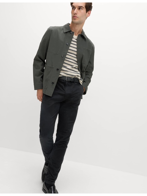 Marks & Spencer Marks & Spencer crni rastezljivi chinos hlače uskog kroja