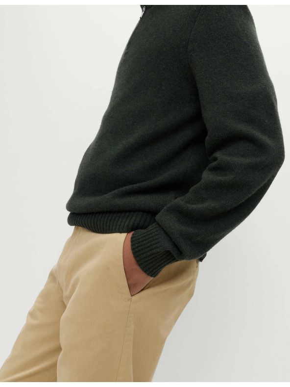 Marks & Spencer Rastezljive chino hlače šireg kroja Marks & Spencer bež