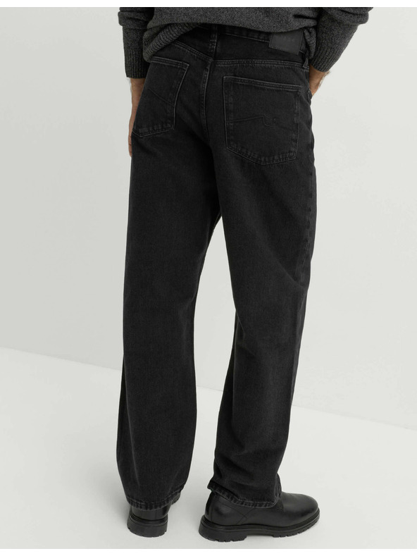 Marks & Spencer Authentic lagane čvrste traperice Marks & Spencer crna