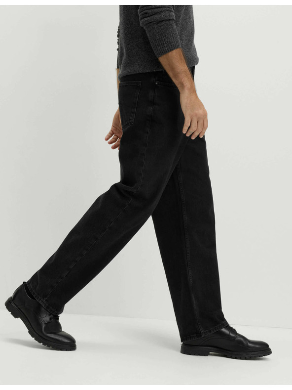 Marks & Spencer Authentic lagane čvrste traperice Marks & Spencer crna