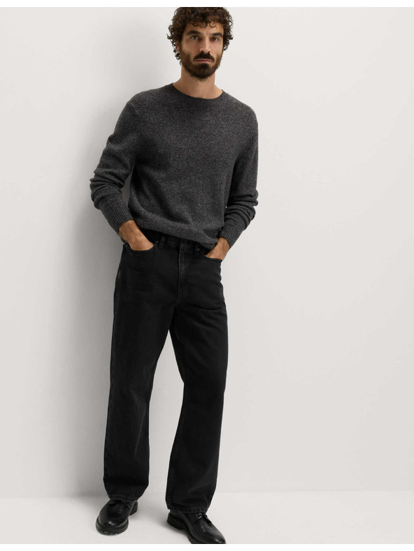 Marks & Spencer Authentic lagane čvrste traperice Marks & Spencer crna