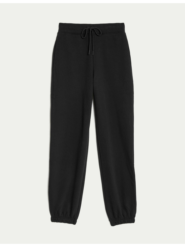 Marks & Spencer Trenirke s manžetama, s visokim udjelom pamuka i užetom za zatezanje Marks & Spencer crna