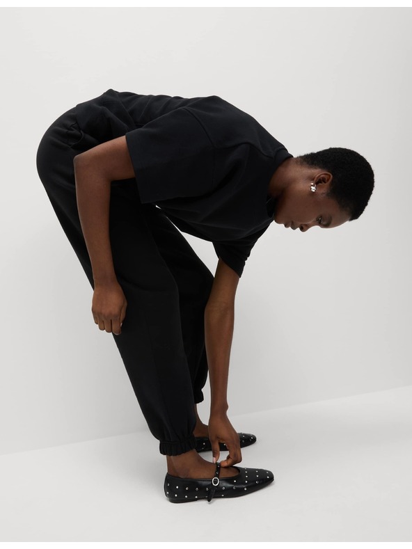 Marks & Spencer Trenirke s manžetama, s visokim udjelom pamuka i užetom za zatezanje Marks & Spencer crna