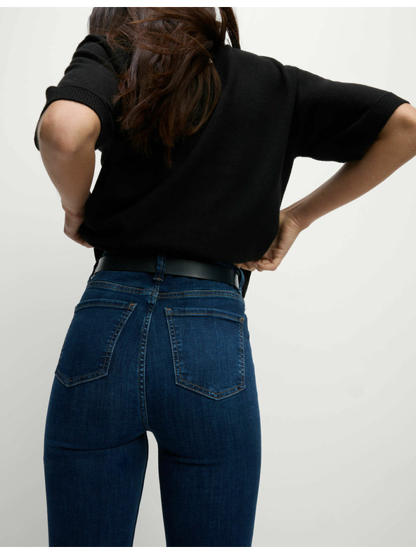 Marks & Spencer Traperice Sienna Supersoft visokog struka Marks & Spencer mornarsko plava