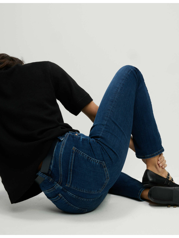 Marks & Spencer Traperice Sienna Supersoft visokog struka Marks & Spencer mornarsko plava