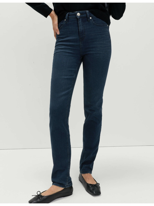 Marks & Spencer Marks & Spencer plave rastezljive ravne traperice Sienna