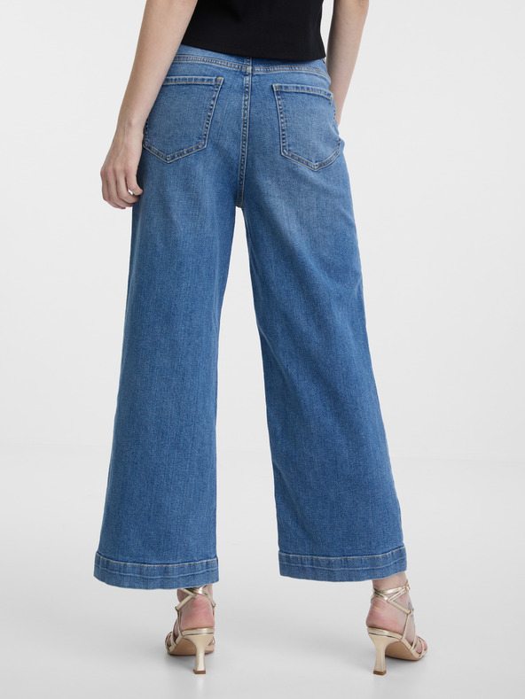 Orsay Plave ženske široke traperice ORSAY