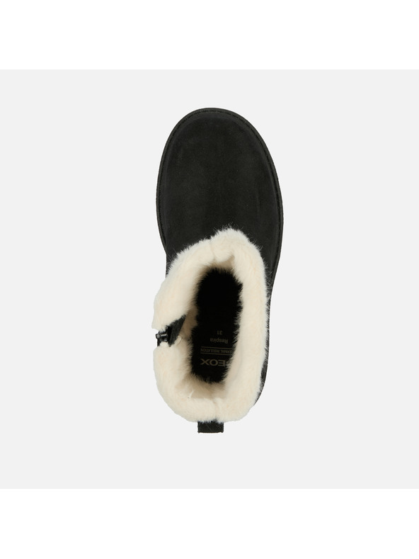 Geox Crna djevojčanska zimska obuća Geox Shaylax WPF