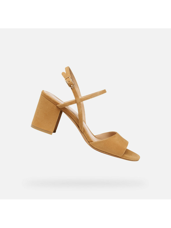 Geox Svjetlo smeđe ženske sandale Geox Virnilisa 65 S