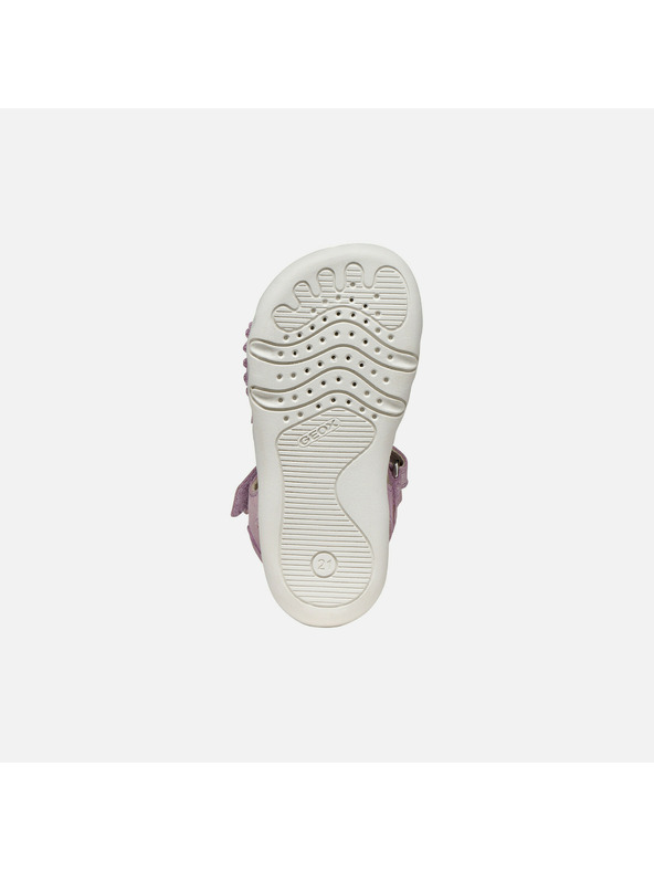 Geox Ružičaste djevojčinske barefoot sandale Geox Sandal Steppieup