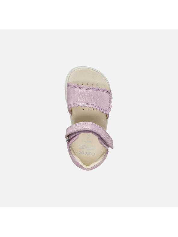 Geox Ružičaste djevojčinske barefoot sandale Geox Sandal Steppieup