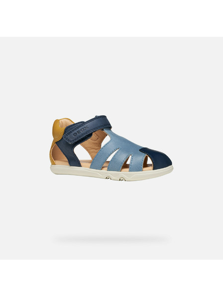 Geox Plave dječačke barefoot sandale Geox Sandal Steppieup
