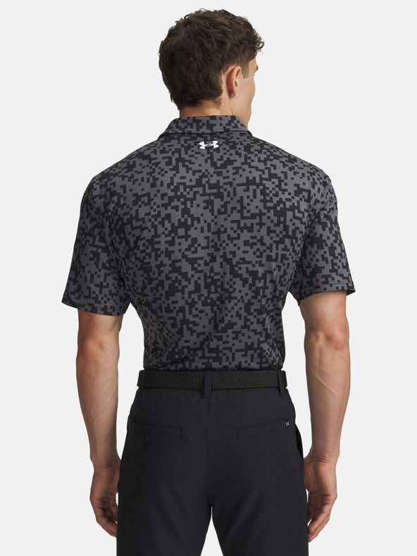 Under Armour Muška majica Under Armour UA T2G Printed Polo-BLK