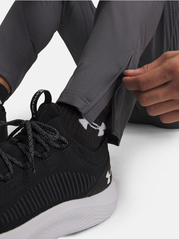 Under Armour Muške sportske hlače Under Armour Vanish Woven Tapered Pants-GRY