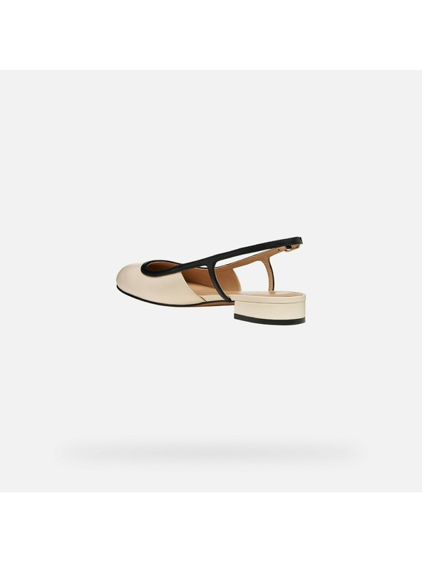 Geox Krem ženske balerinke Geox Virnilisa B