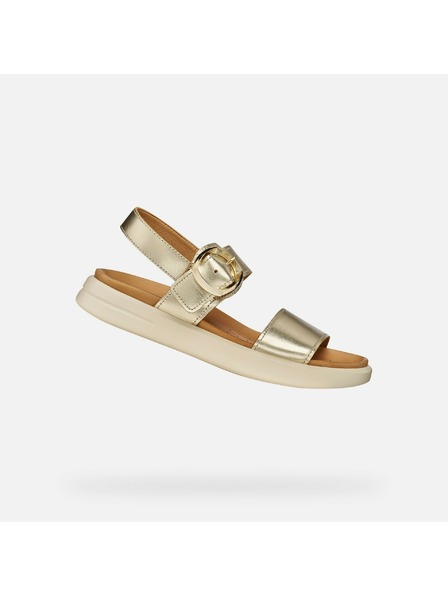 Geox Zlatne ženske sandale Geox Xand 2S