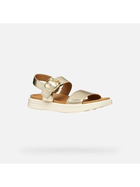 Geox Zlatne ženske sandale Geox Xand 2S