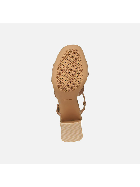 Geox Svijetlo smeđe ženske sandale Geox New Eraklia 80 T01