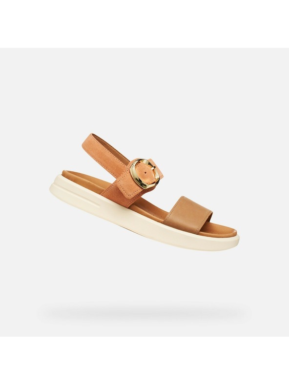 Geox Svijetlosmeđe ženske sandale Geox Xand 2S
