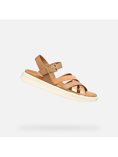 Geox Bež ženske sandale Geox Xand 2S